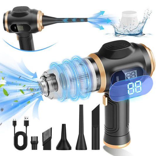 3 in 1 Portable Vacuum Cleaner Duster Blower Air Pump Wireless