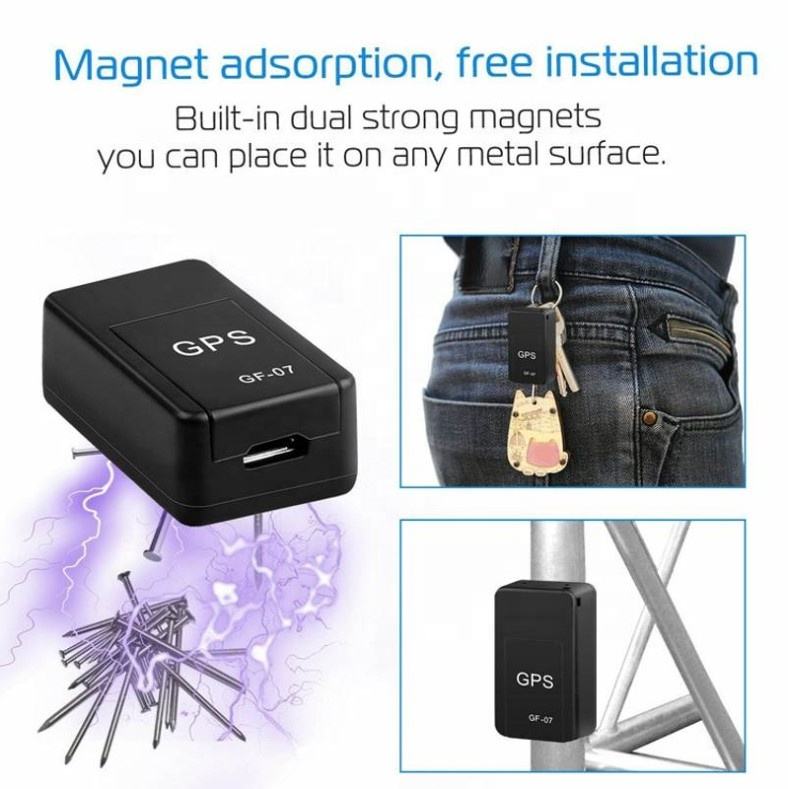GPS Tracker GF-07 | Mini Magnetic Real-Time Locator Device